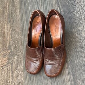 ANTONIO MELANI  Rich Brown‎ Slip-On Loafers